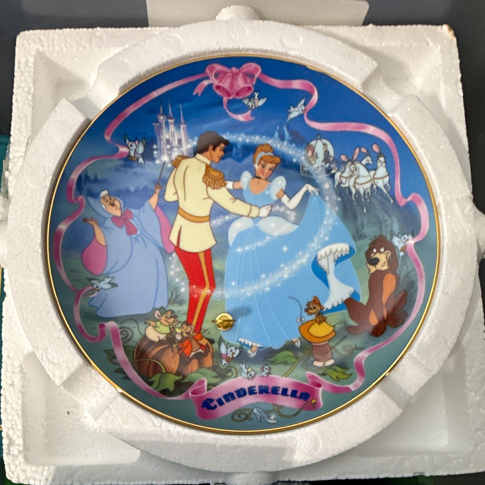 Bradford Exchange Disney Musical Memories Cinderella Limited Ed Plate Bradford Exchange Disney Musical Memories Cinderella Limited Ed Plate