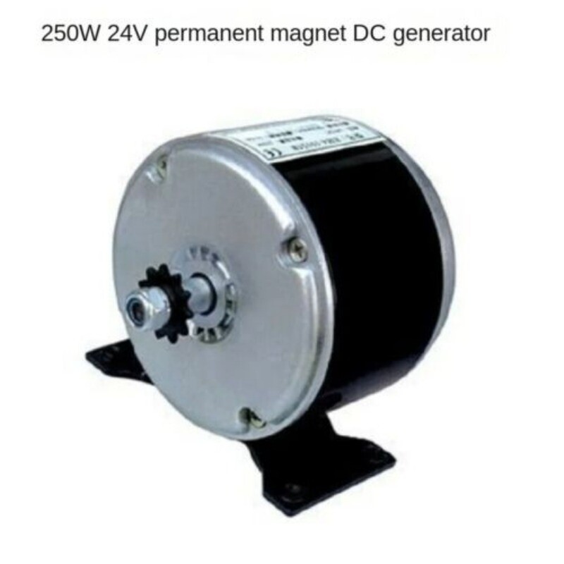 12V24V 250W 600W Hydro Pedal Charging Wind Power Permanent Magnet DC Generator