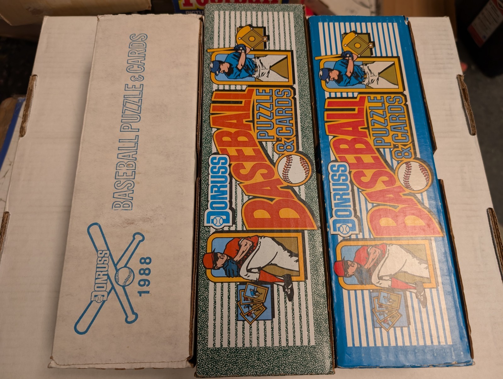 Lot of 3 1988 1989 1990 Donruss Baseball Complete Set Cards Factory Sealed Sets Lot of 3 1988 1989 1990 Donruss Baseball Complete Set Cards Factory Sealed Sets