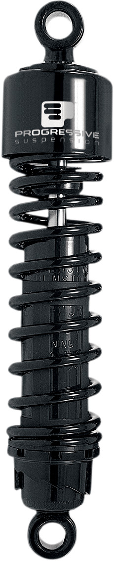 Progressive Suspension 412 Series 13 in. Rear Shocks - Black Pair for Harley