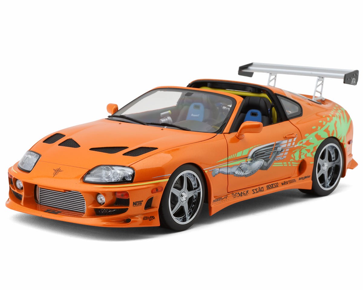 Kyosho 1/18 Fast & Furious Toyota Supra Diecast Miniature Model Car [KYO08975FF]
