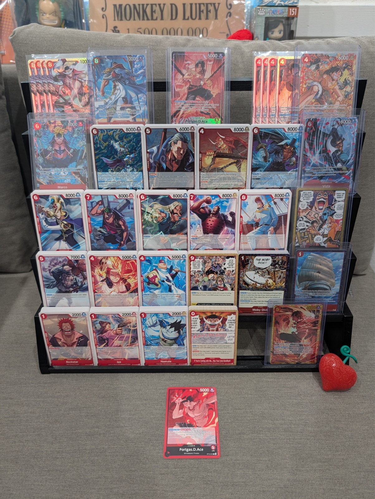 OP16 Ace META RED COMPETITIVE Deck Ready To Play Deck / One Piece TCG