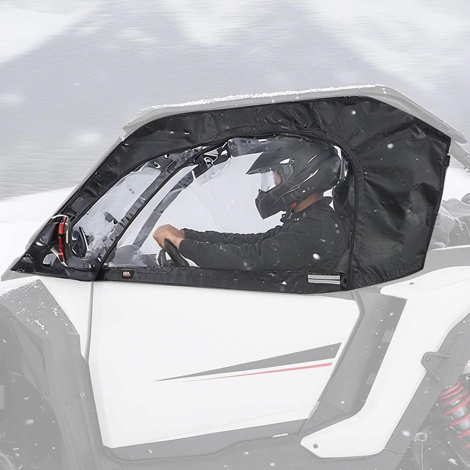 KEMIMOTO Soft Upper Door Cab Enclosure Set for Polaris RZR XP 1000 2024-2026 YKK