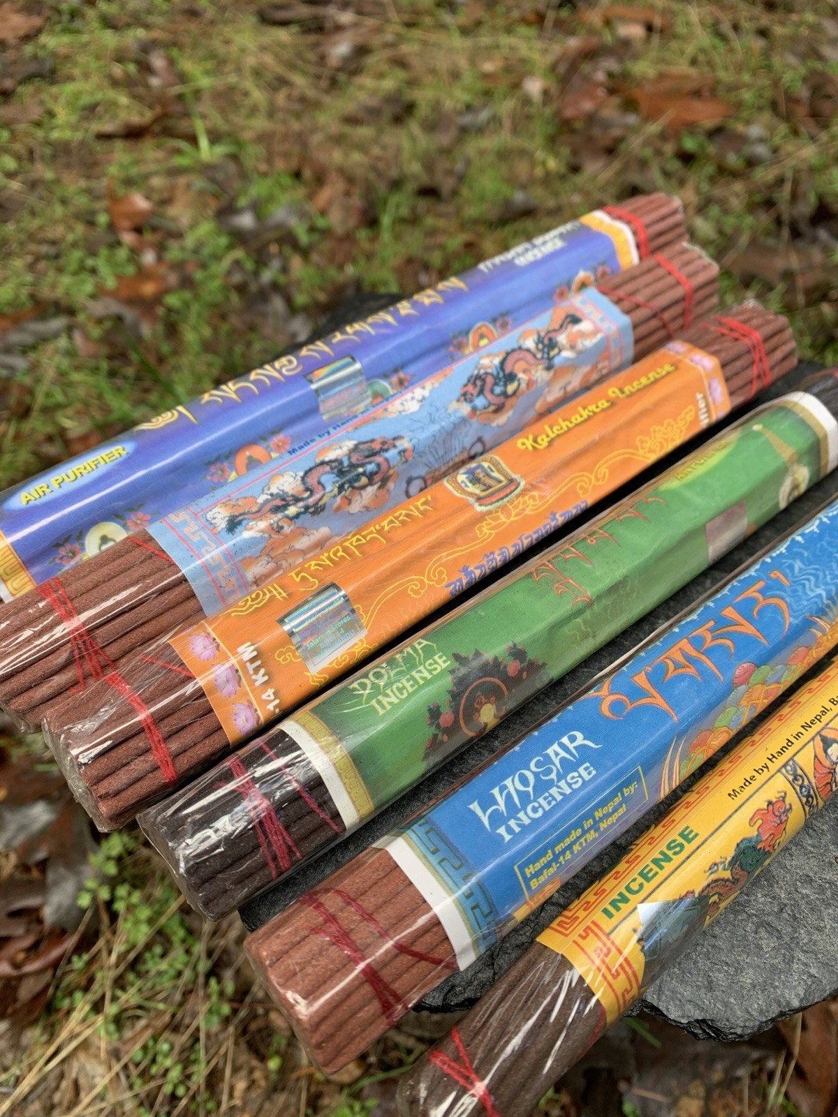 Tibetan Himalayan Monastery Incense Collection x6 Lhosar Tashi Dolma, and more Tibetan Himalayan Monastery Incense Collection x6 Lhosar Tashi Dolma, and more