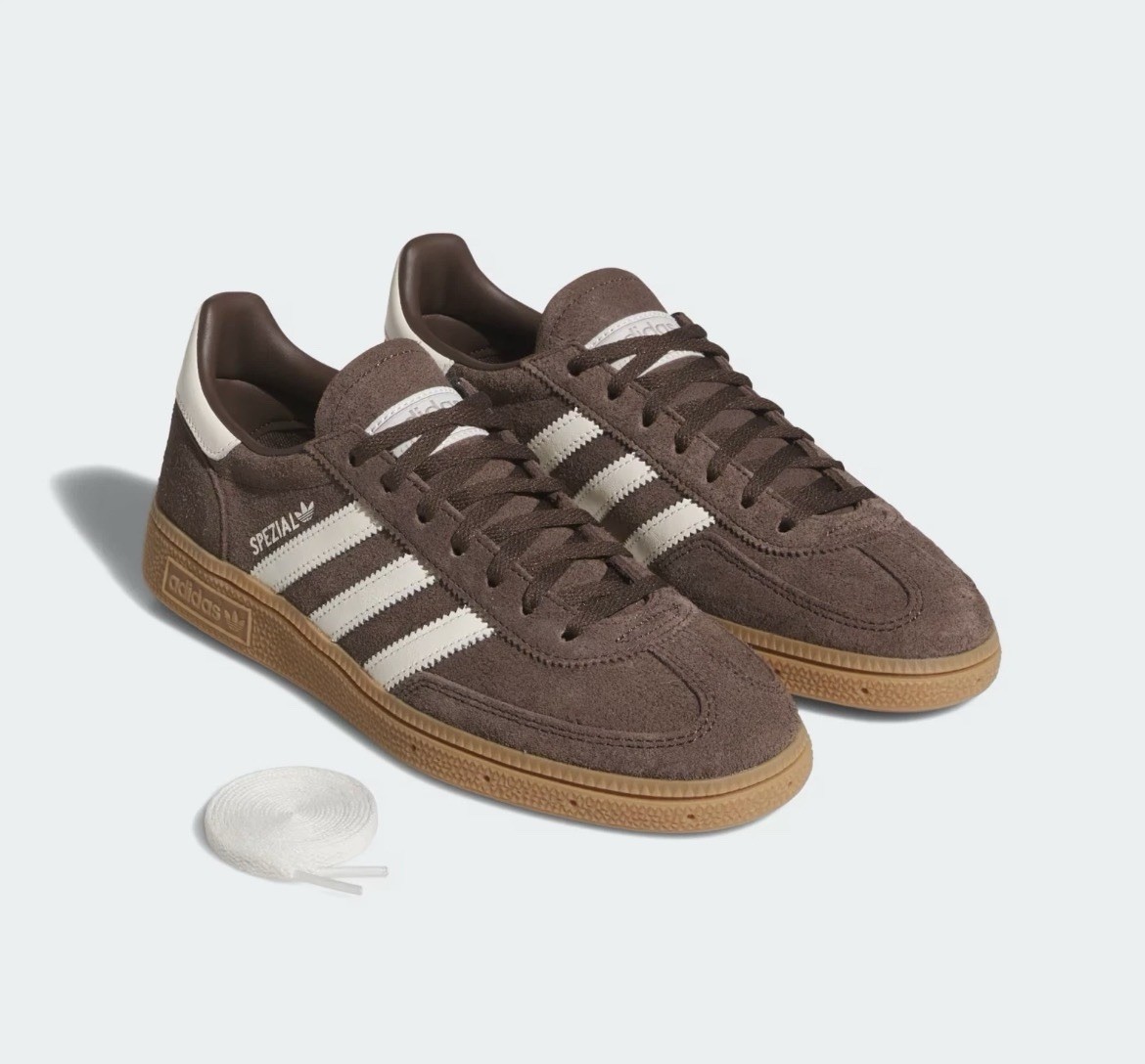 adidas WMNS Handball Spezial Brown Off White LC1870 Women\'s Size 7.5