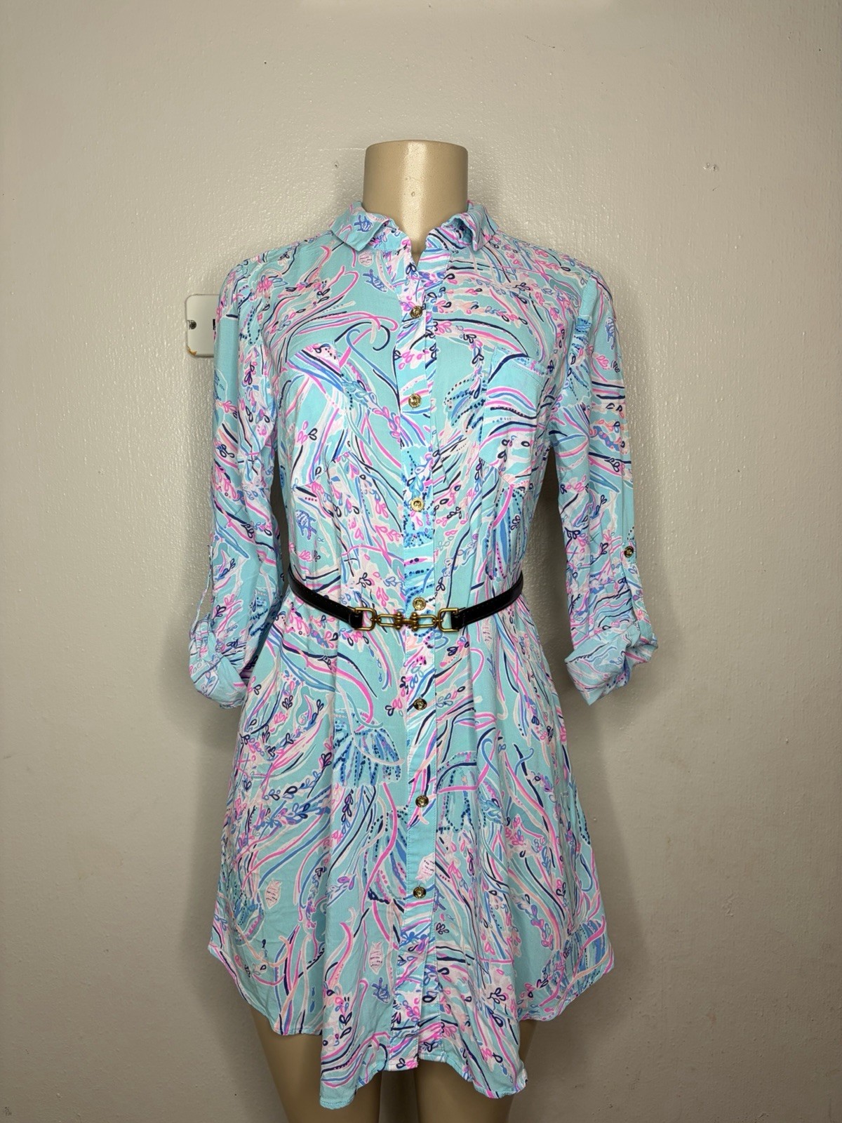 Lilly Pulitzer Women\'s Dress 3/4 Sleeve