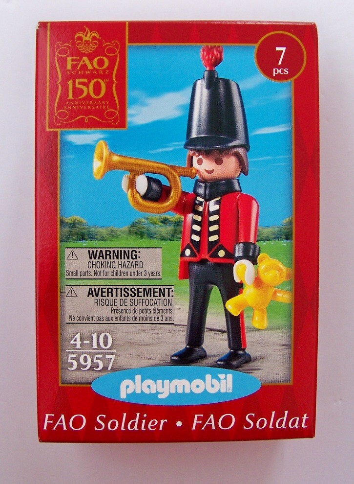 Playmobil  5957 TOY SOLDlER with Bugle FAO 150th Anniversary NEW  christmas