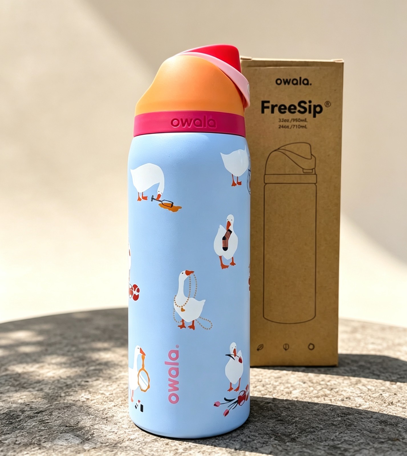 Owala Silly Goose Freesip 32oz Limited Edition Water Bottle With BOX | IN STOCK