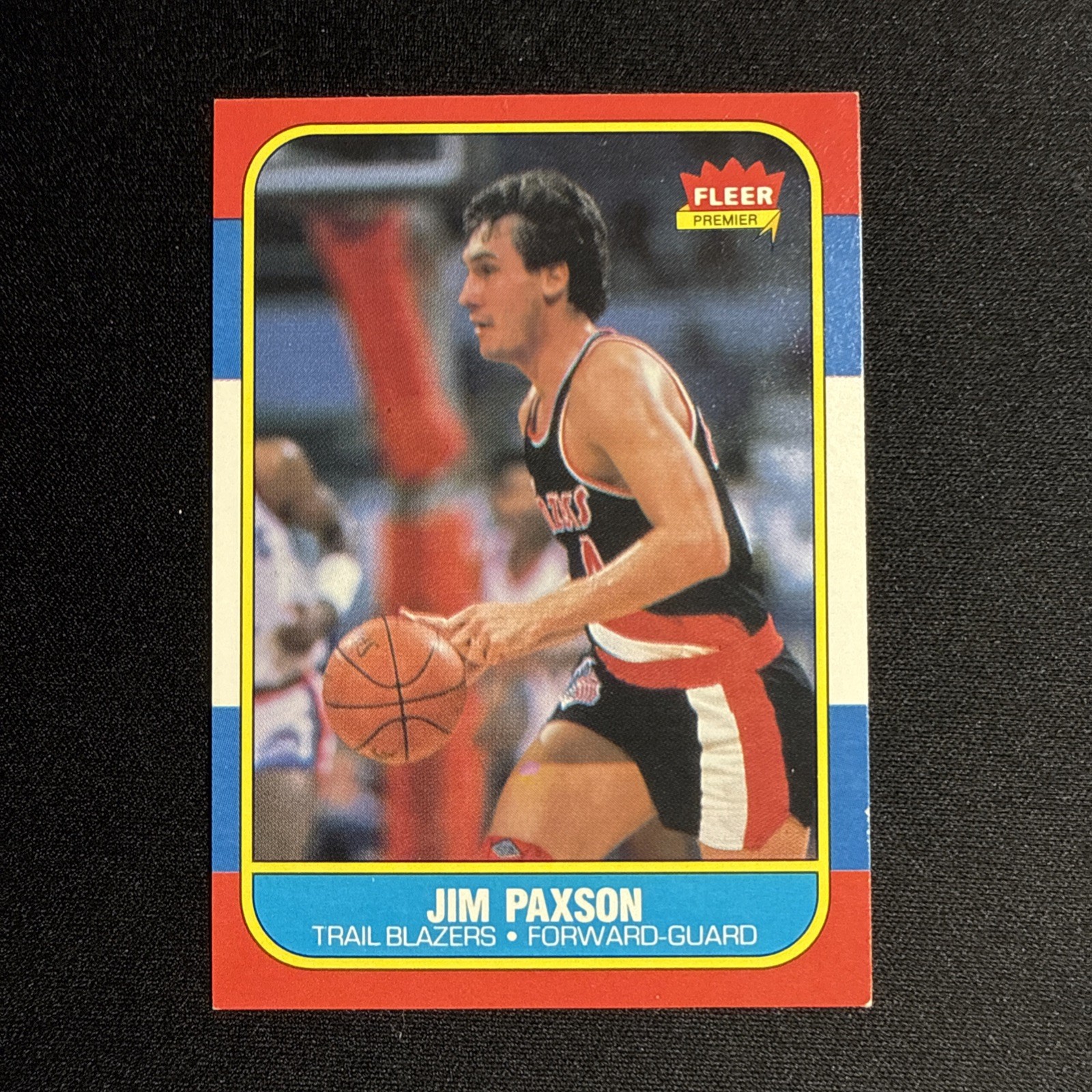 1986-87 Fleer - Jim Paxson #85