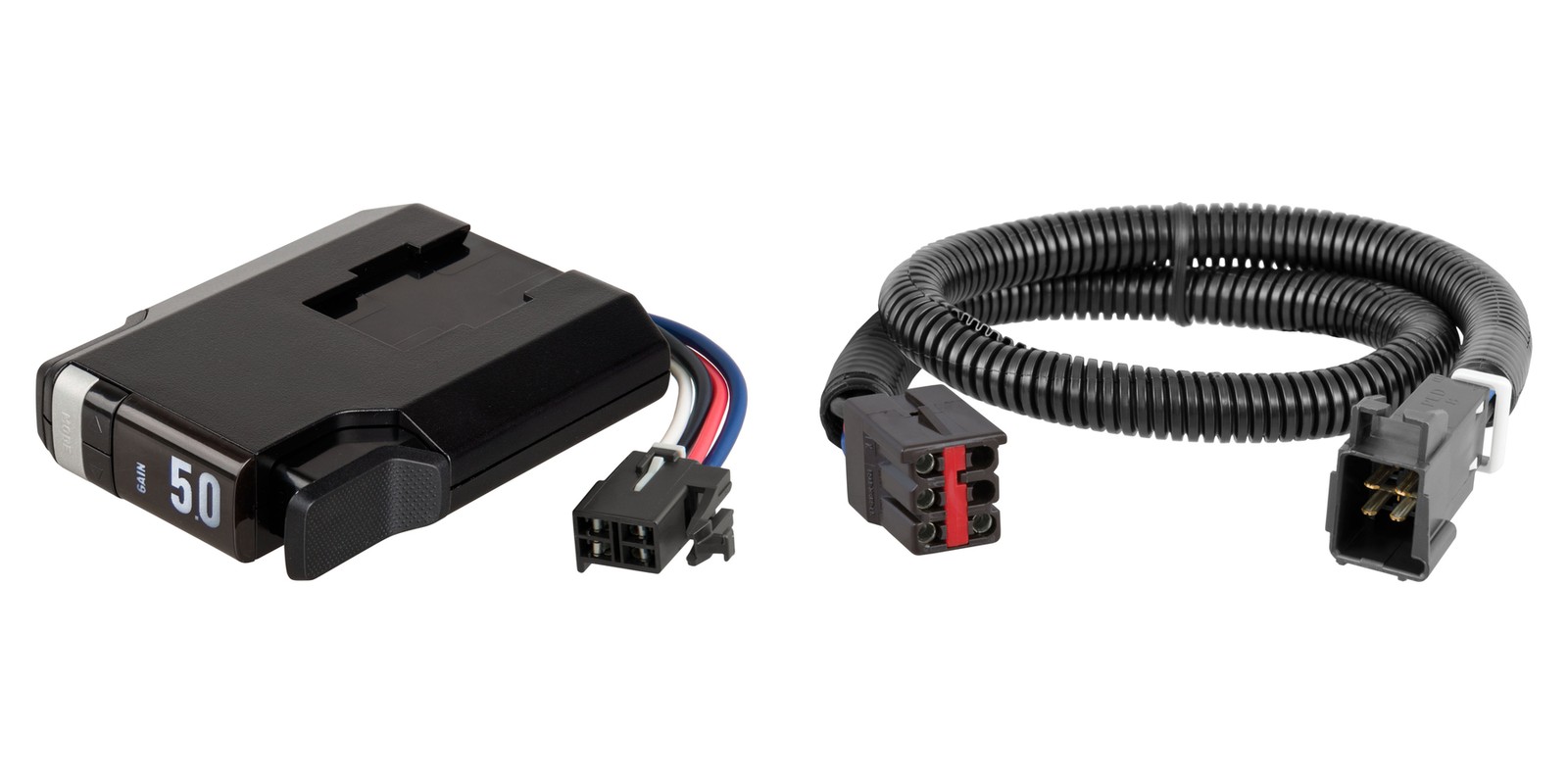 CURT Triflex Next Trailer Brake Controller & Vehicle Wiring Harness 51146 51322