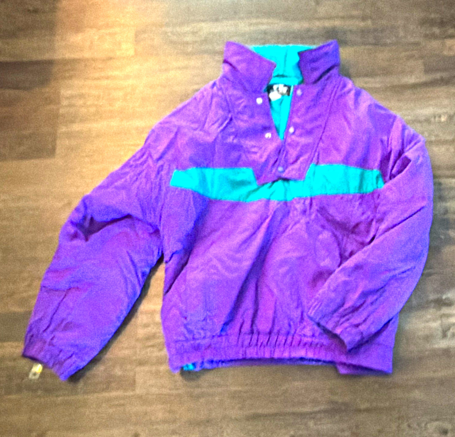 Vintage Sun Ice Ski Jacket Adult Medium Purple Teal 80s/90s Pullover Vintage Sun Ice Ski Jacket Adult Medium Purple Teal 80s/90s Pullover
