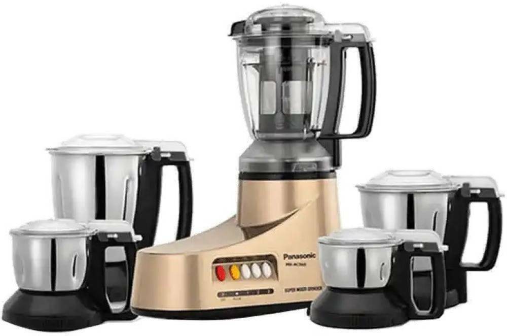 Panasonic MX-AC560 550 Juicer Mixer Grinder (5 Jars, BRONZE)