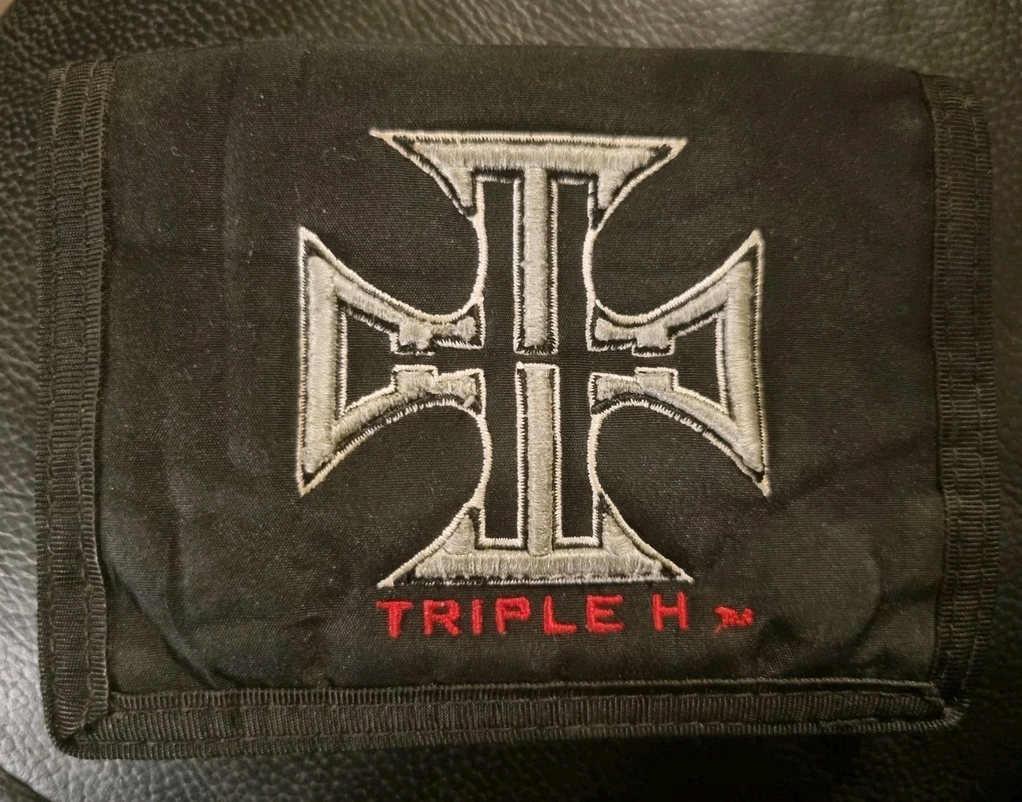 WWF Vintage Triple H Official Wallet WWE The Game Cerebral Assassin Evolution