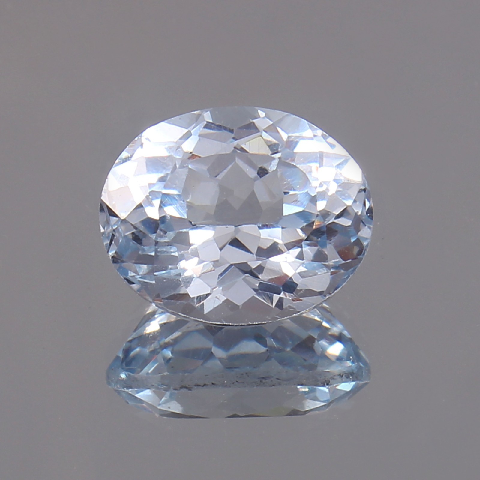 AAA 13x10 MM Natural Brazilian Sky Blue Aquamarine Loose Gemstone Oval Cut