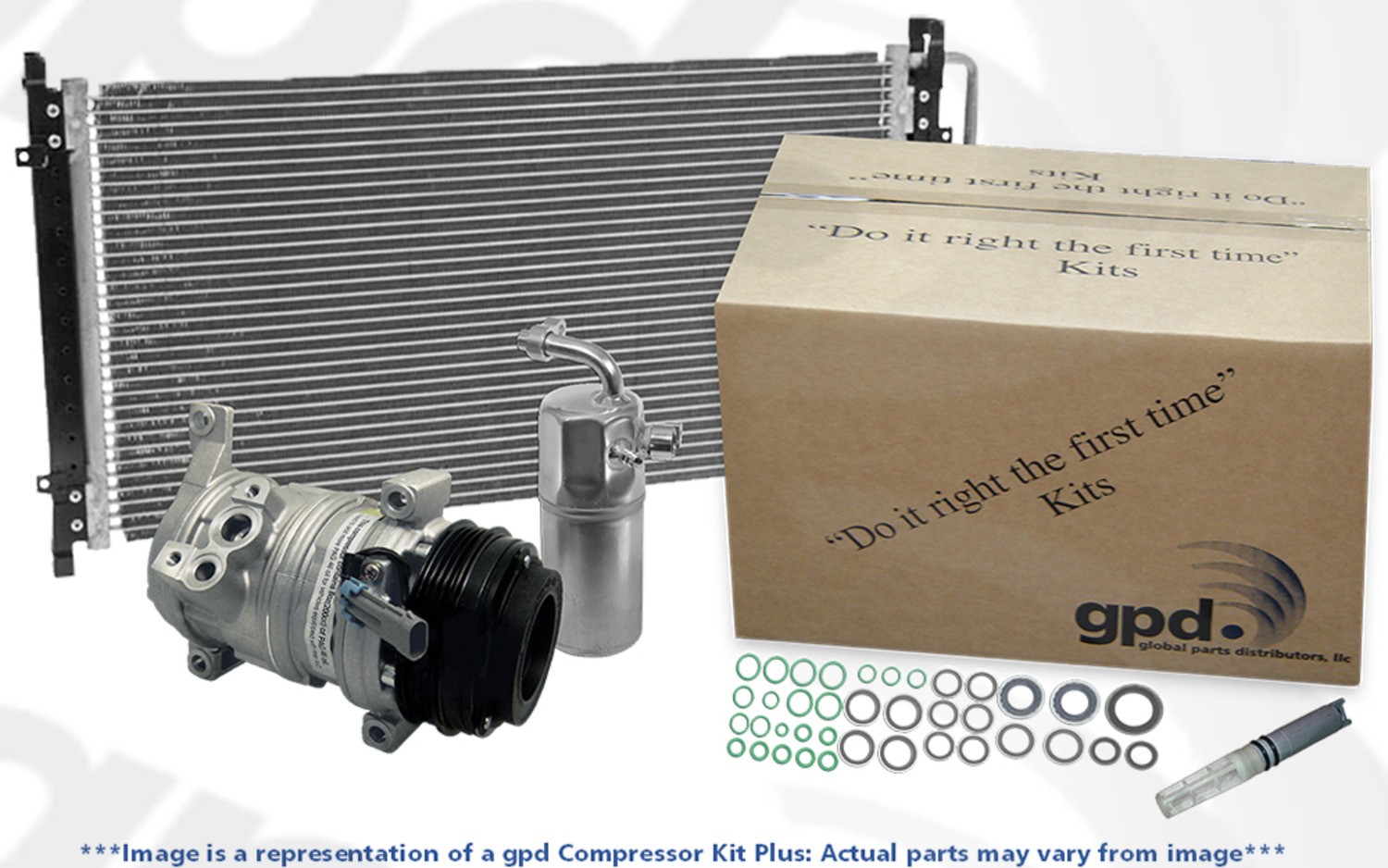 GPD 9711685A A/C Compressor & Condenser Kit fits 1993-1993 Chevrolet S10 GPD 9711685A A/C Compressor & Condenser Kit fits 1993-1993 Chevrolet S10