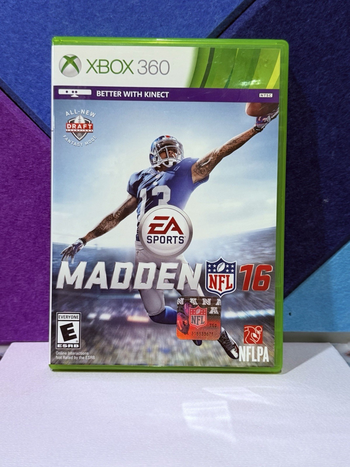 EA SPORTS Madden NFL 16 Microsoft Xbox 360 NTSC-U/C E 2015 Kinect Online Madden