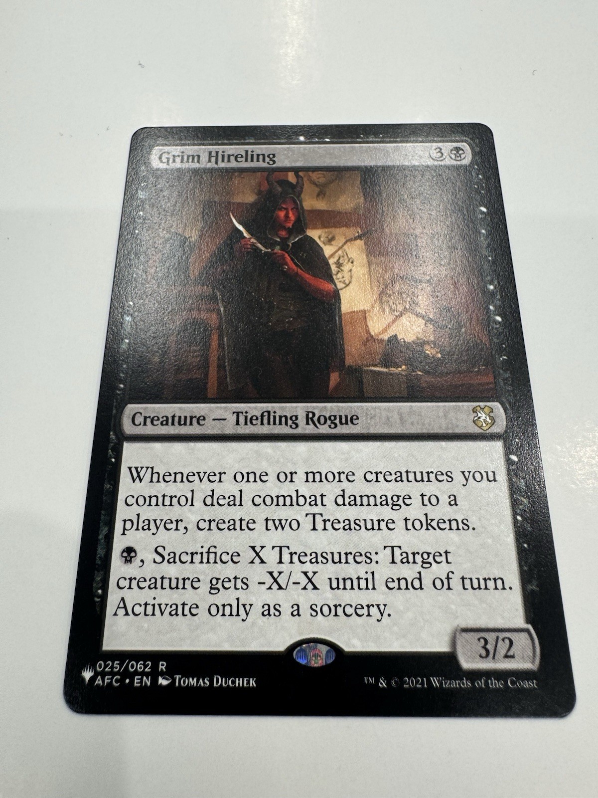 Grim Hireling the List Regular Reprints NM MTG