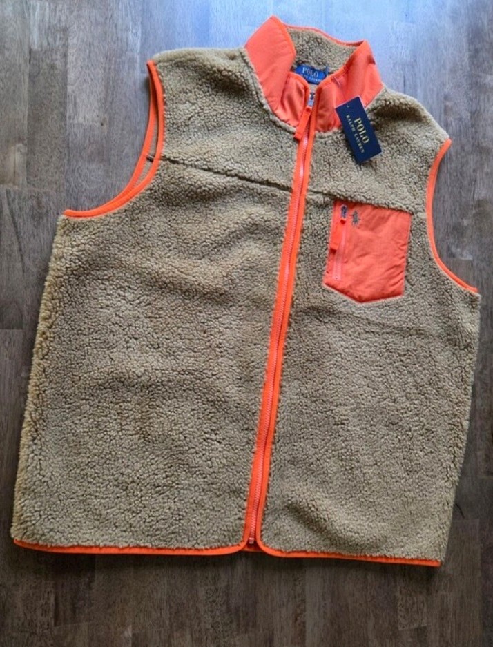 NWT Polo Ralph Lauren Recycled Polyester Fleece Sherpa Vest NWT Polo Ralph Lauren Recycled Polyester Fleece Sherpa Vest