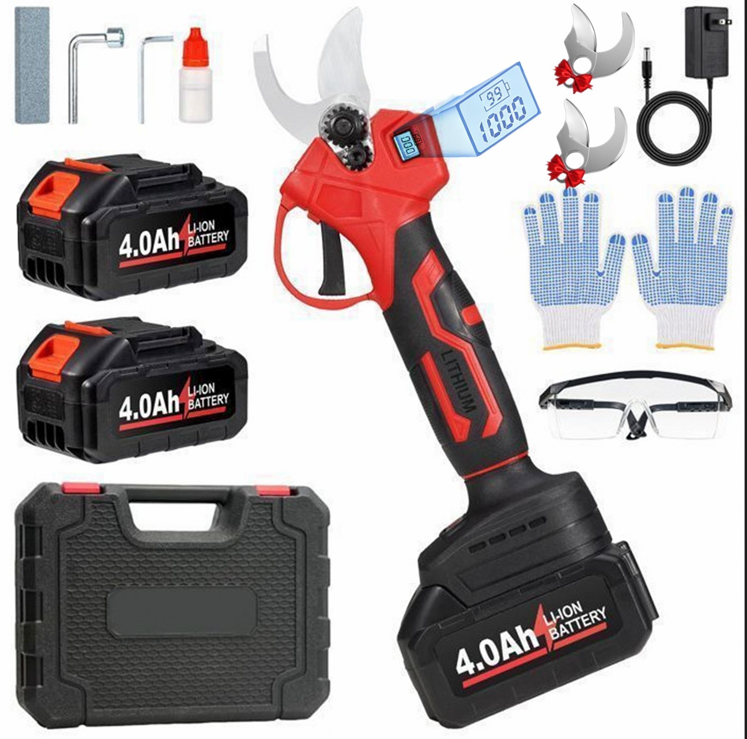 Electric Pruning Shears Professional Cordless Electric Pruning Battery Powered