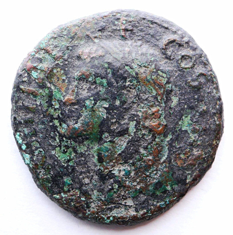 Marcus Agrippa AE As Caligula 37-41 AD Neptune RIC 58 Roman Coin