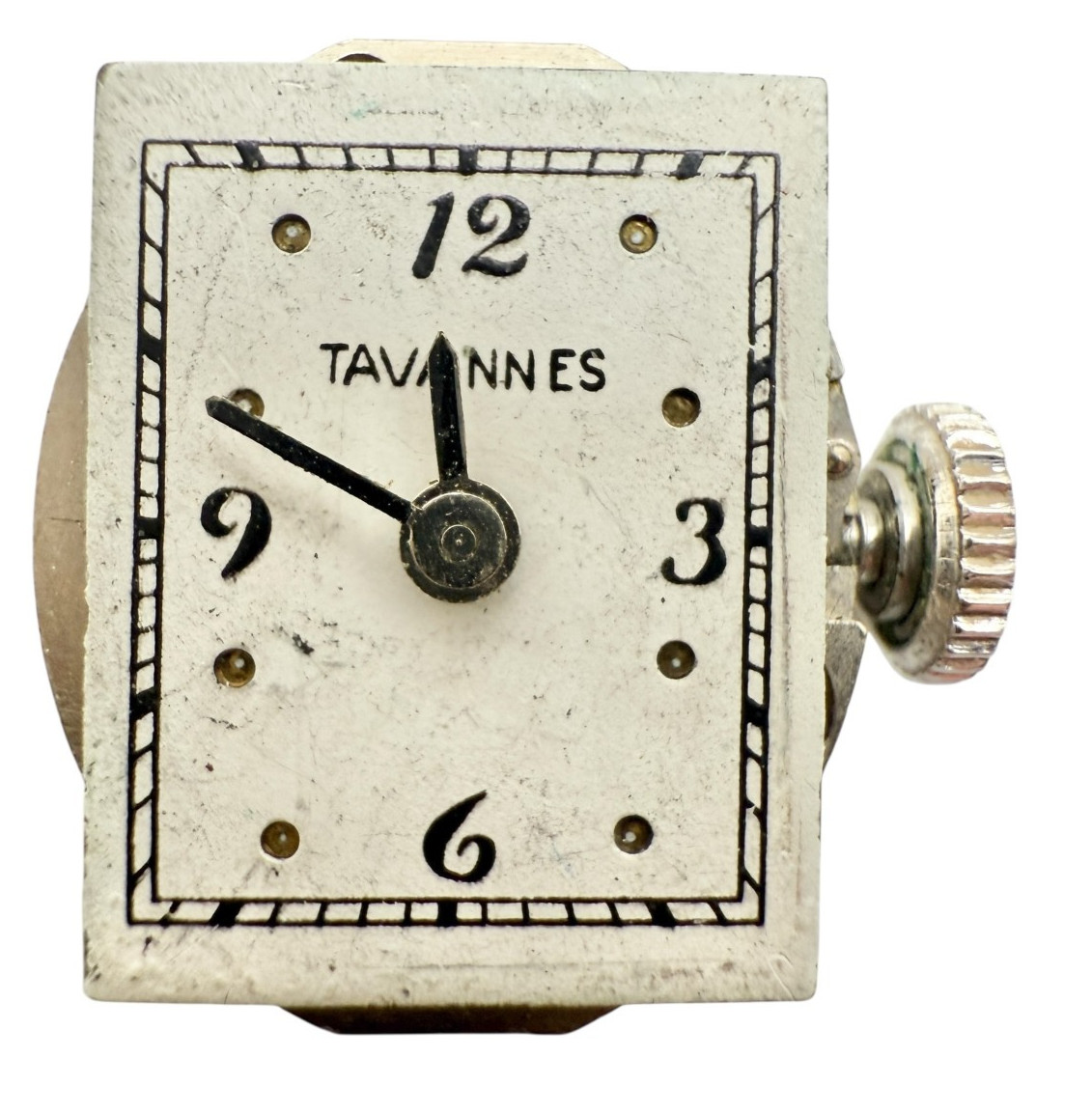 Vintage Manual WInd Ladies Tavannes 17j Watch Movement