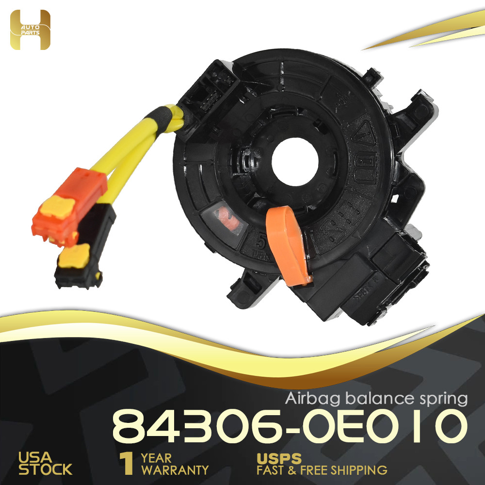 NEW Spiral Cable Clock Spring 84306-0E010 For Toyota Camry Corolla Tundra Lexus