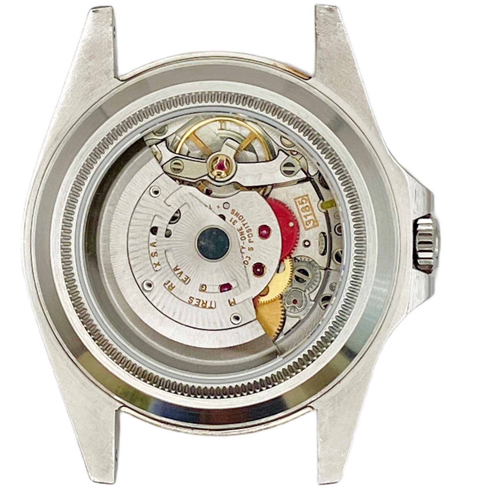 Sapphire Caseback compatible to Rolex Date Just 16000, 16013, 16014, 16030