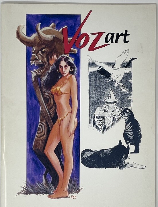 Signed Mike Vosburg - VozArt - 2004 Sketchbook Edition Of 500