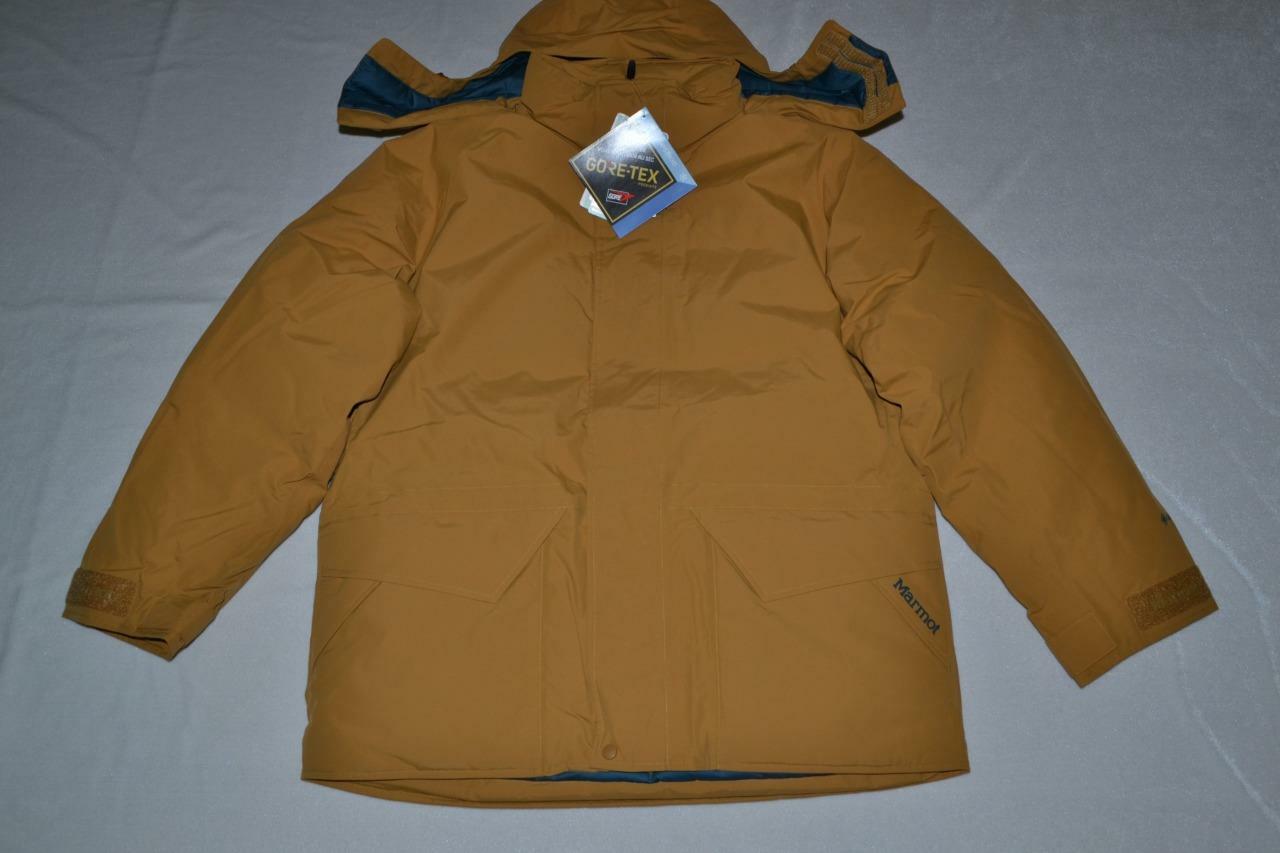 MARMOT MEN\'S MAMMOTH PARKA SCOTCH  ALL SIZES   BRAND NEW AUTHENTIC #91490