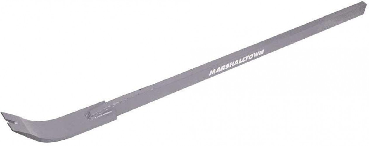 Marshalltown 56 in. Pry Bar Burke-Bar Prying Forms Nails Embedded Objects NEW