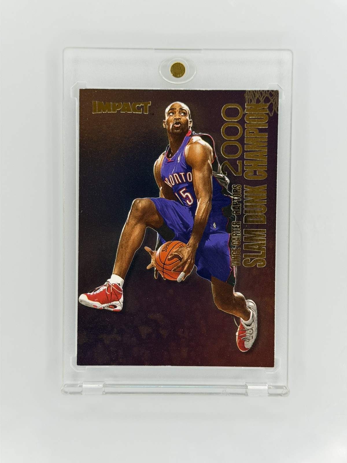 Vince Carter 1999-00 Skybox Impact 2000 Slam Dunk Champion #/2000 Vince Carter 1999-00 Skybox Impact 2000 Slam Dunk Champion #/2000