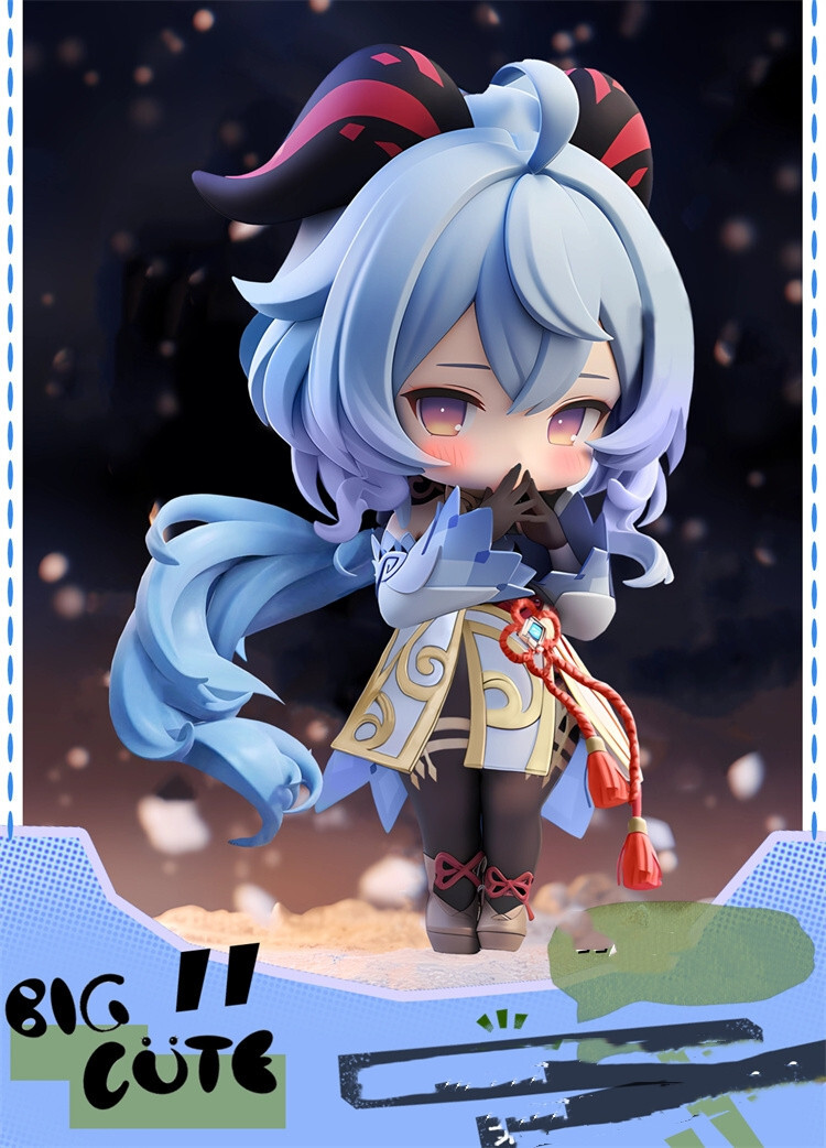 Big Cute studio Genshin Impact GanYu Resin Mode in stock H16cm