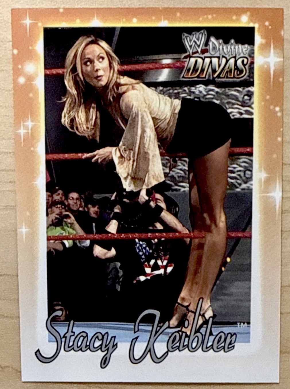 2003 Fleer WWE Divine Divas Stacy Keibler #44