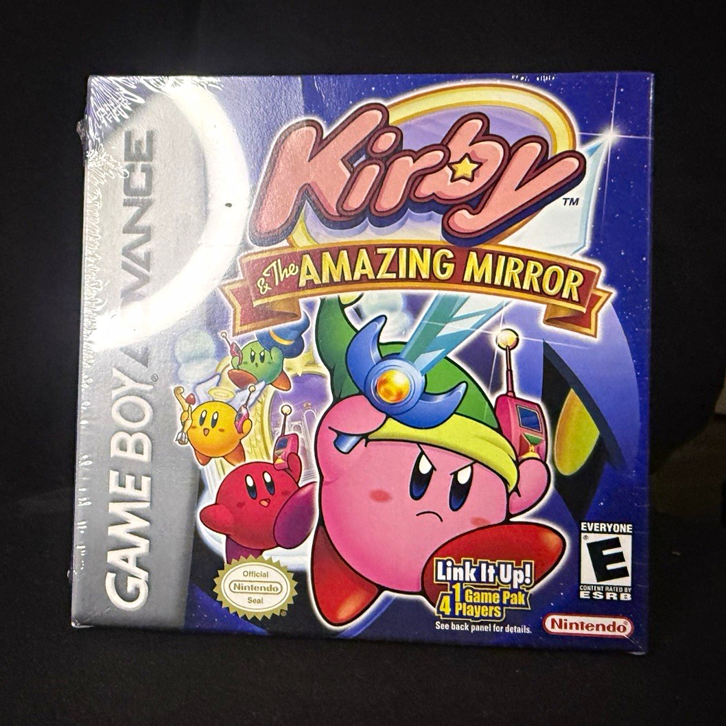Nintendo Kirby & The Amazing Mirror Game Boy Advance Cartridge w/ Original Box Nintendo Kirby & The Amazing Mirror Game Boy Advance Cartridge w/ Original Box