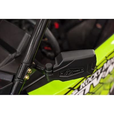 Tusk Pivot Folding UTV Mirror Kit w/A-pillar Mounts (Arctic Cat Wildcat XX)