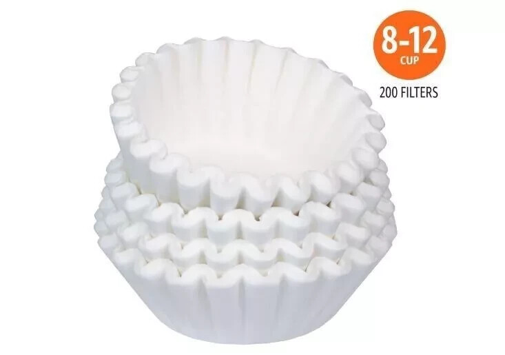 *Coffee Filters 8-12 Cup, 200 Count, Basket Coffee Filter, Paper Filters White.* *Coffee Filters 8-12 Cup, 200 Count, Basket Coffee Filter, Paper Filters White.*