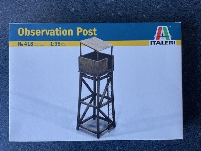 Italeri 1/35 0418 WWII Period Observation Post Italeri 1/35 0418 WWII Period Observation Post