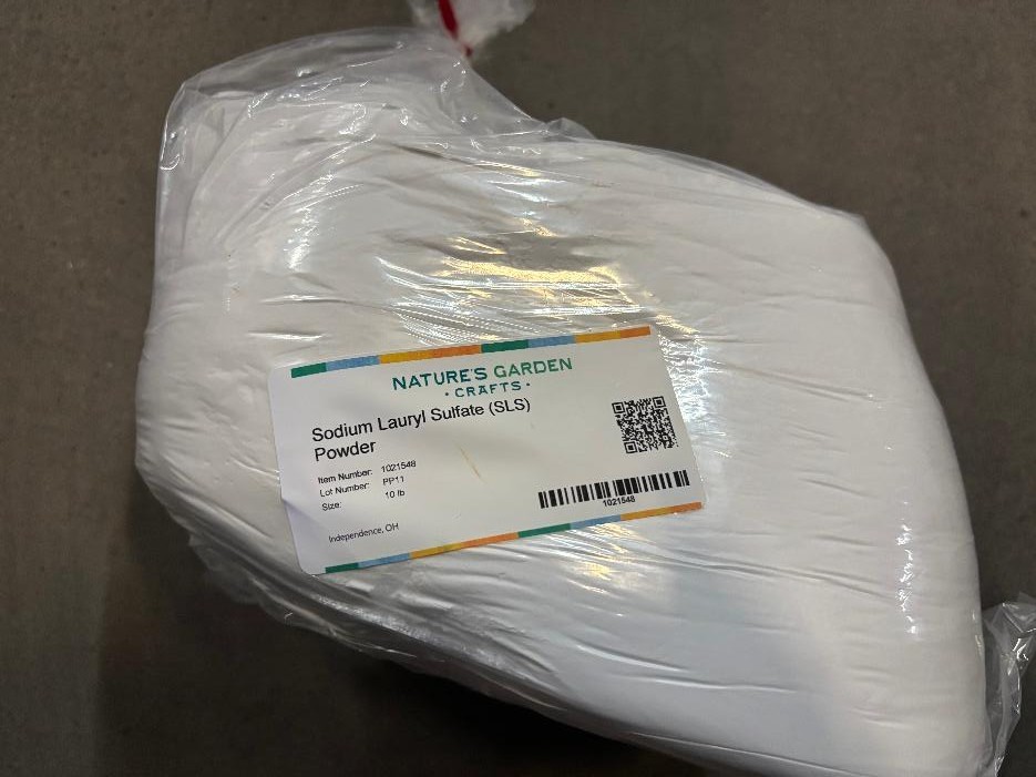10 lb SLS Powder - Premium Sodium Lauryl Sulfate
