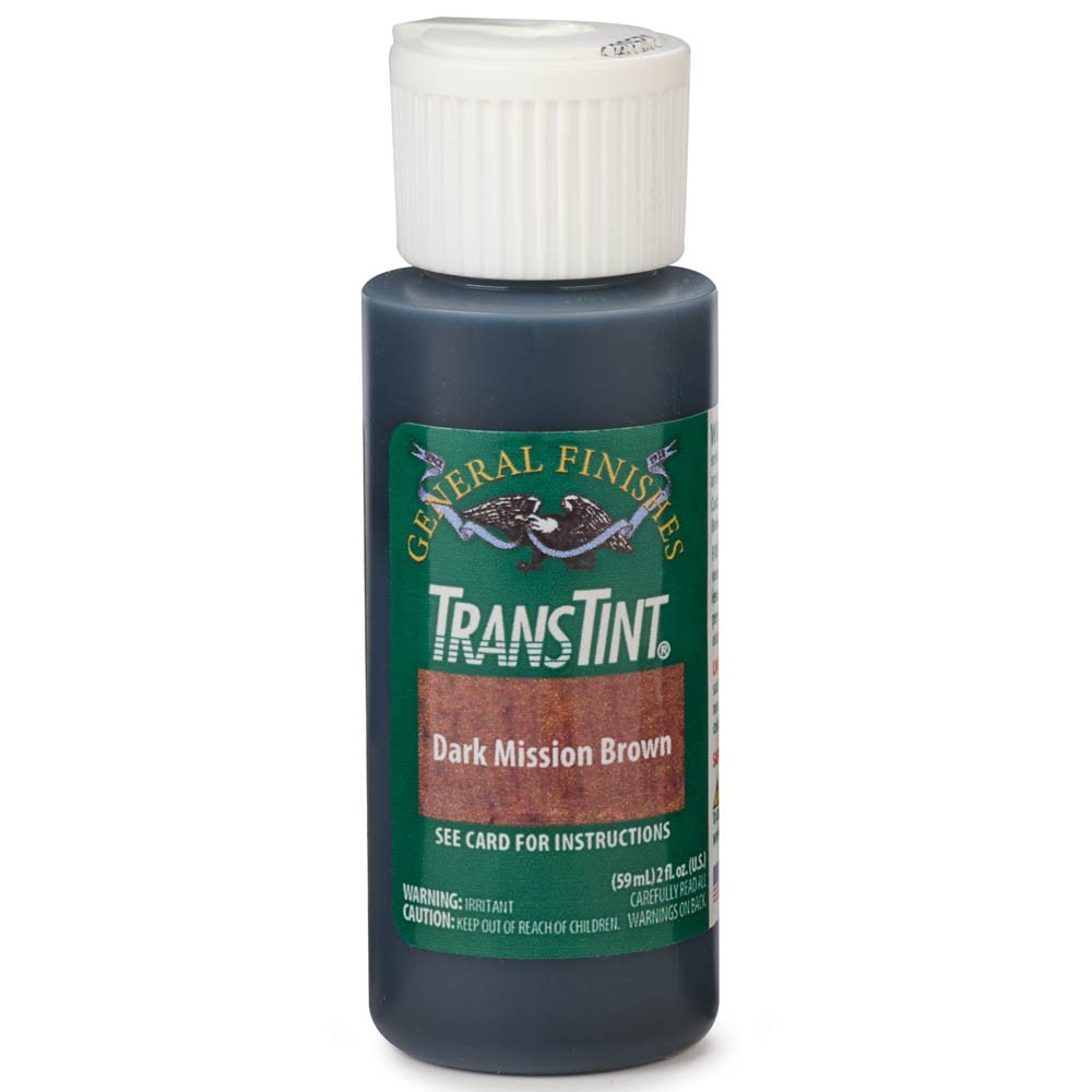 General Finishes - Wood Dye Stain - Alcohol/Water Soluble - 6006 - Dark Mission General Finishes - Wood Dye Stain - Alcohol/Water Soluble - 6006 - Dark Mission