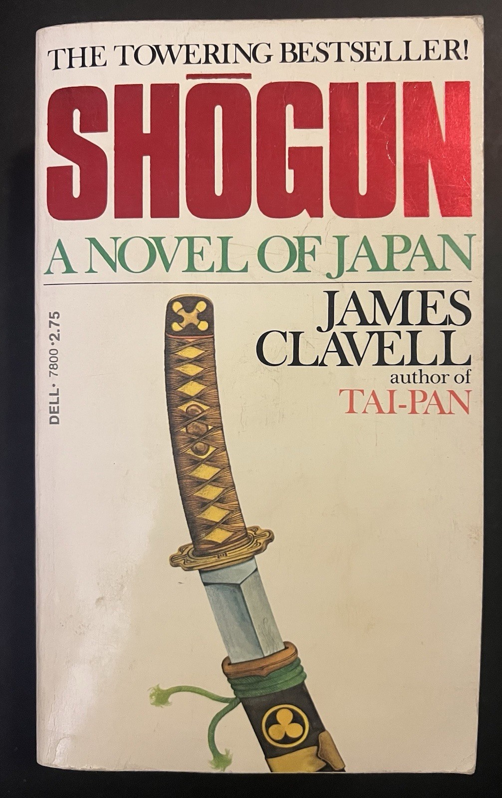 ‘SHOGUN’ James Clavell (1975 4th Dell Printing) Free Padded & Boxed Shipping