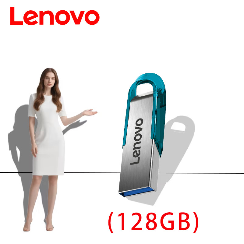 Lenovo 2TB USB 3.0 Flash Drive Metal Pendrive High Speed Data Storage