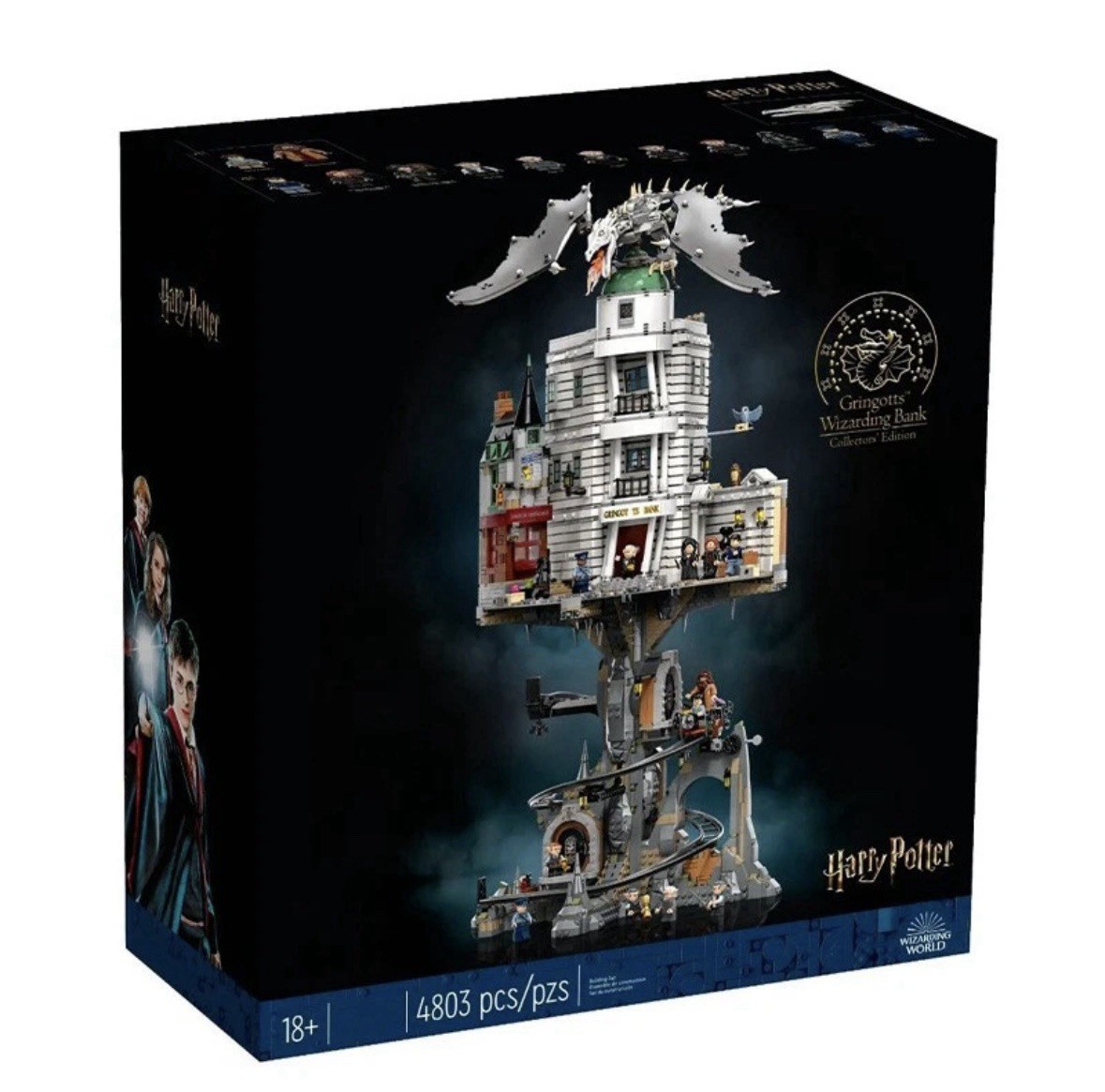 Gringotts Wizarding Bank 76417 Mock 4803 Magical Building High Quality Blocks Gringotts Wizarding Bank 76417 Mock 4803 Magical Building High Quality Blocks