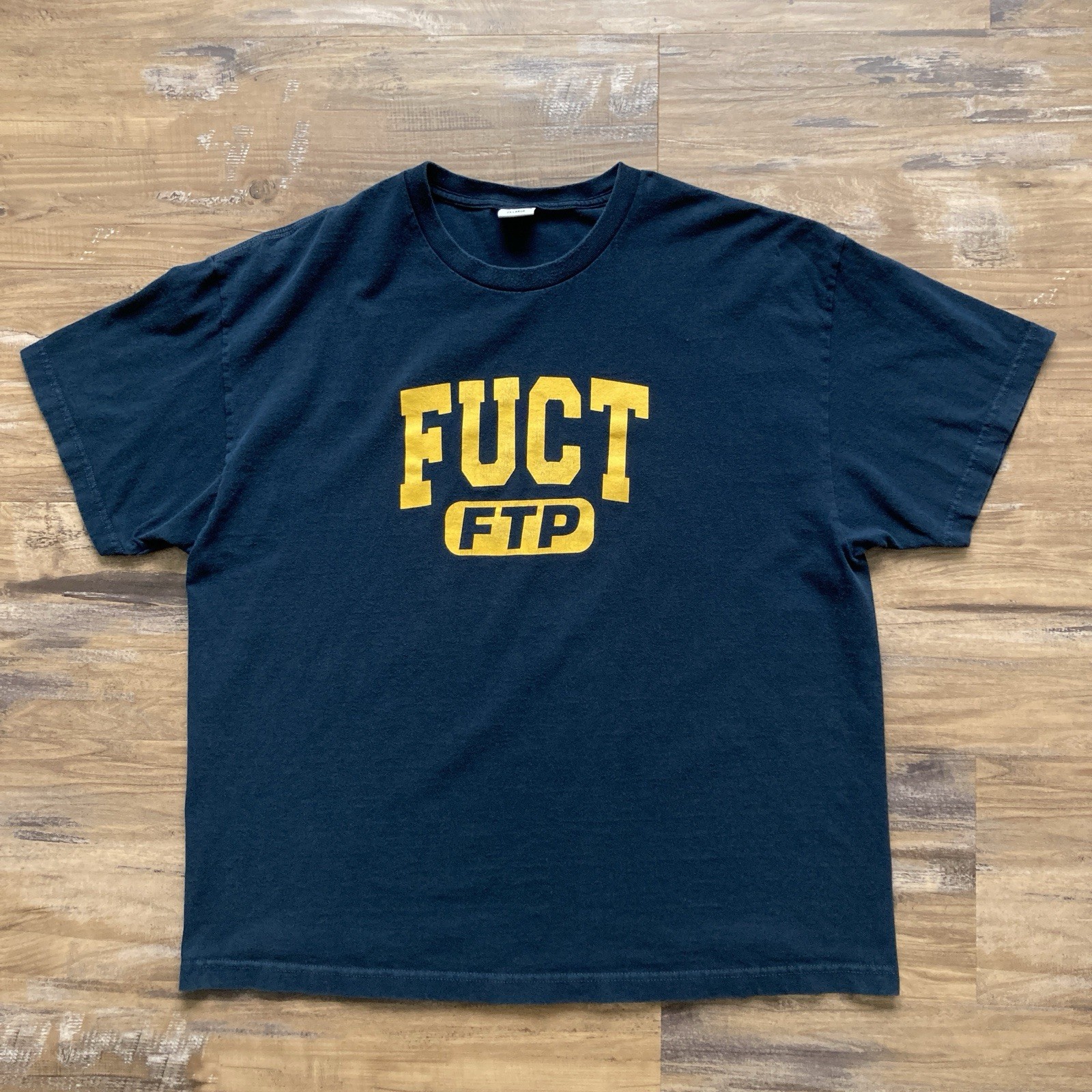 FTP x FUCT Academy Tee T-Shirt Men\'s 2XL Navy