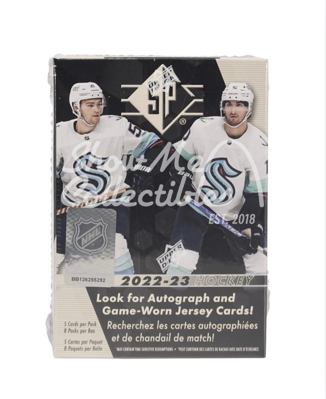 2022-23 Upper Deck SP Hockey 8-Pack Blaster Box