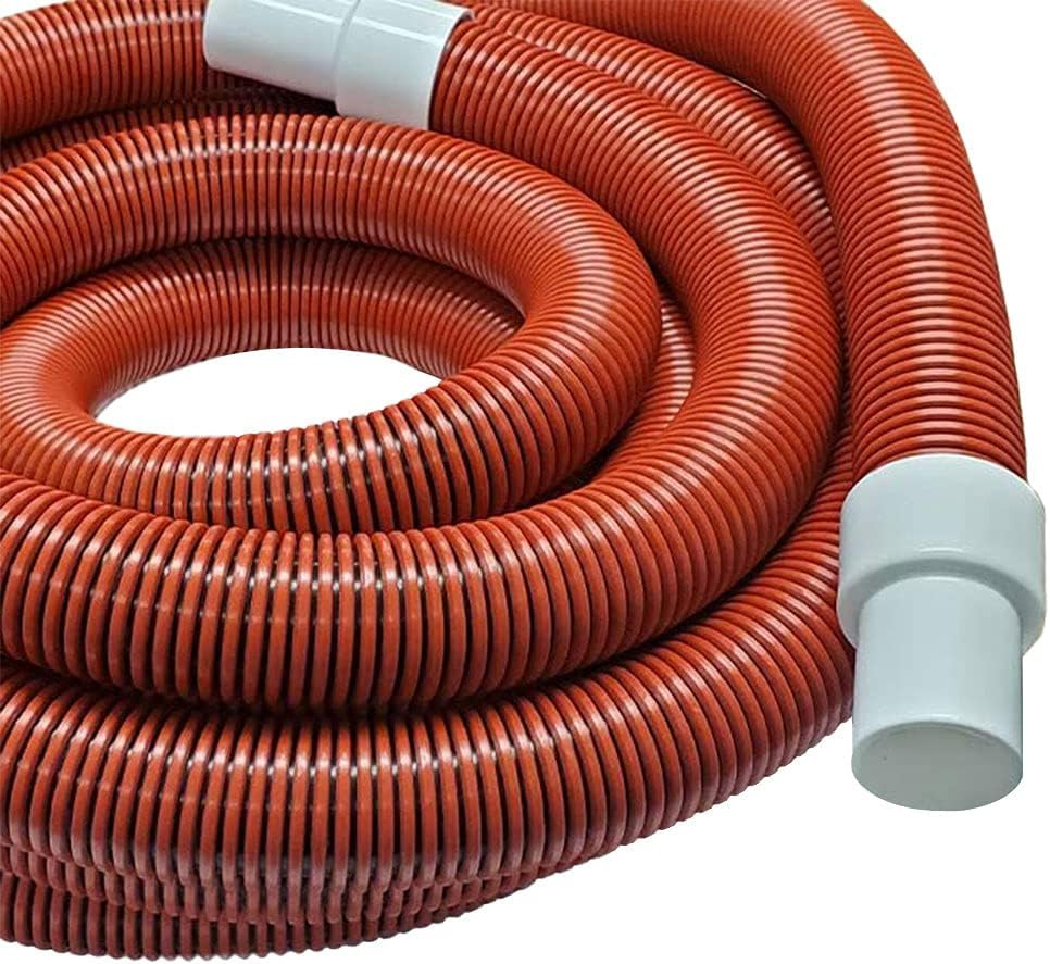 1.5 Inch Diameter X 50 Feet Long Heavy Duty Commercial Grade Vacuum Hose for In-