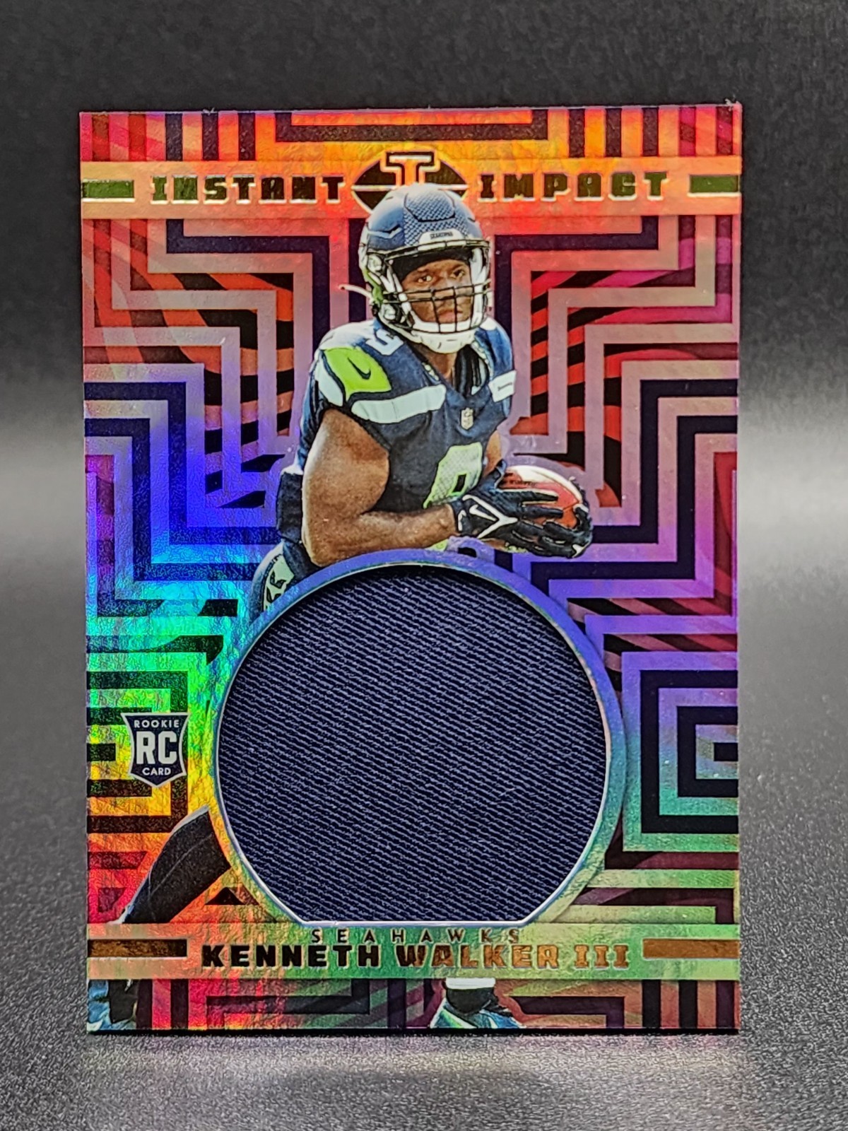2022 Panini Illusions - Instant Impact Kenneth Walker III #II-KW (MEM, RC) 