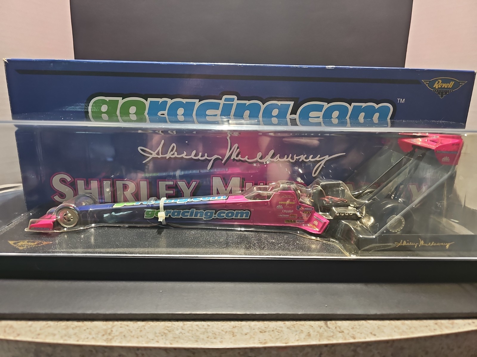 Vntg 2000 Revell Shirley Muldowney 1:24 NHRA Top Fuel Dragster Limited Ed. W/COA