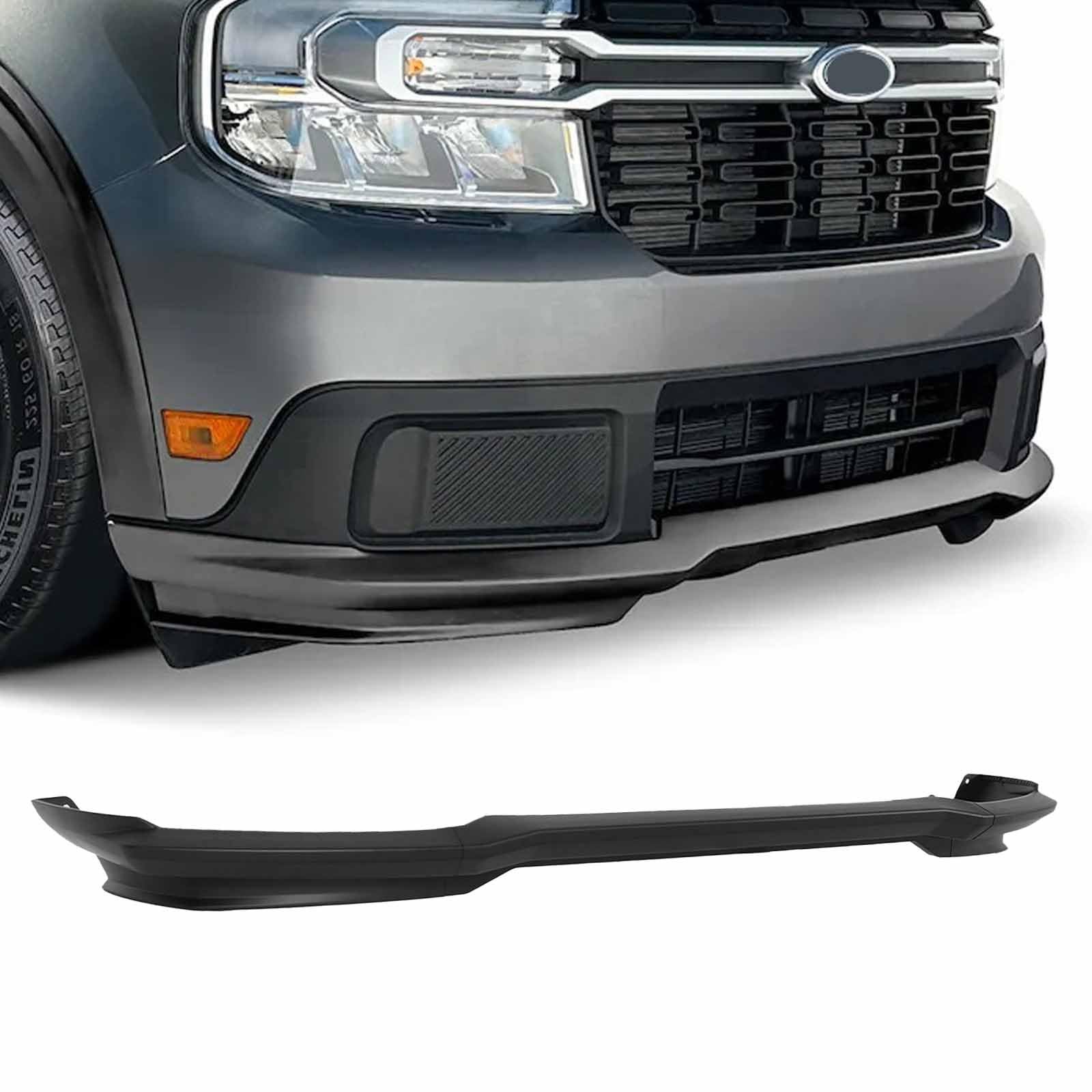 AD Style 3PCS Front Bumper Lip for Ford Maverick 2022-2024