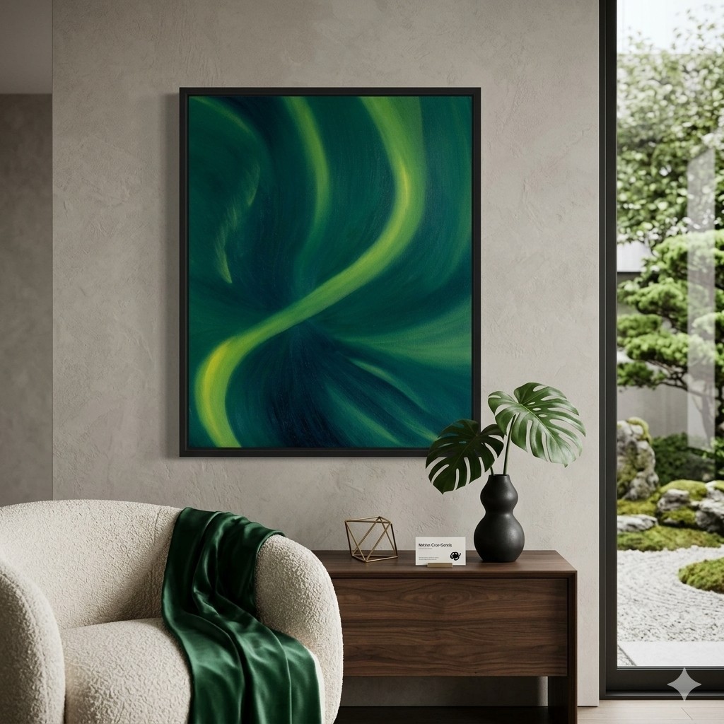 Original Abstract Oil Painting \
