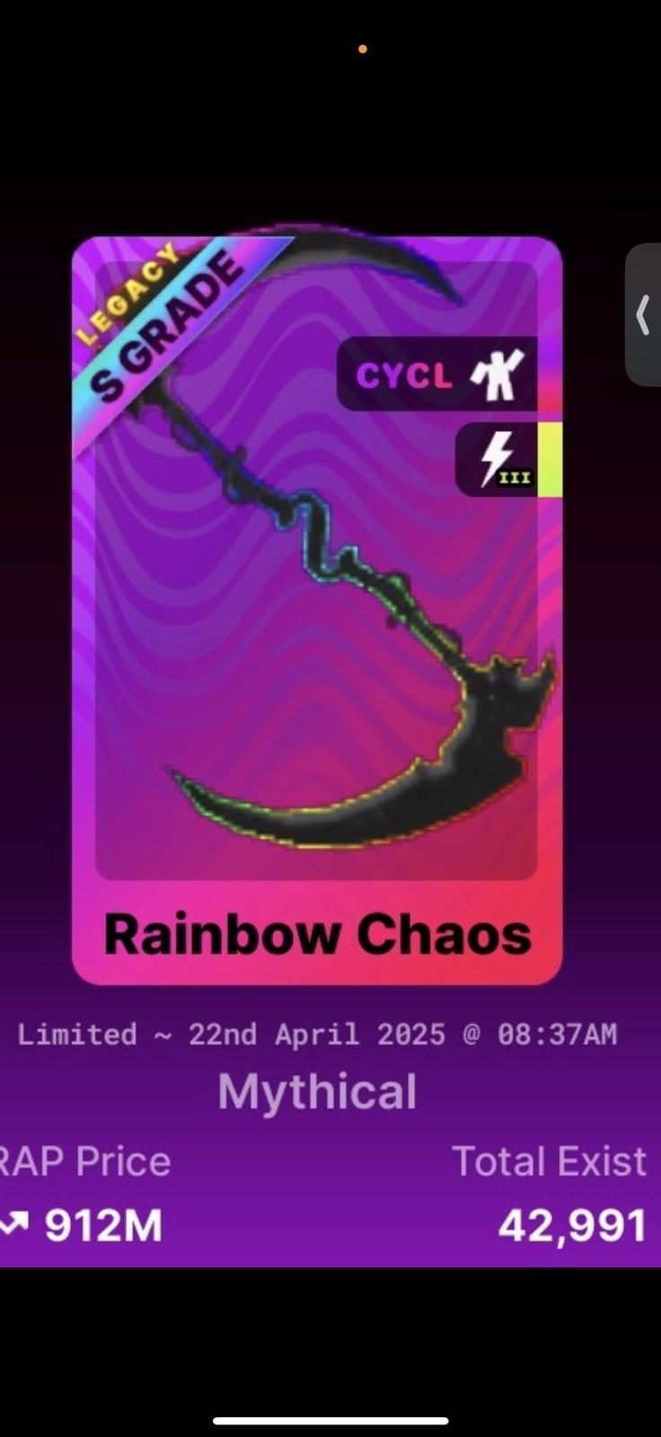 Death Ball Rainbow Chaos